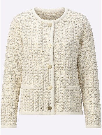Gilet Fil Brillant Couleur Or - Taille Standard - Helline