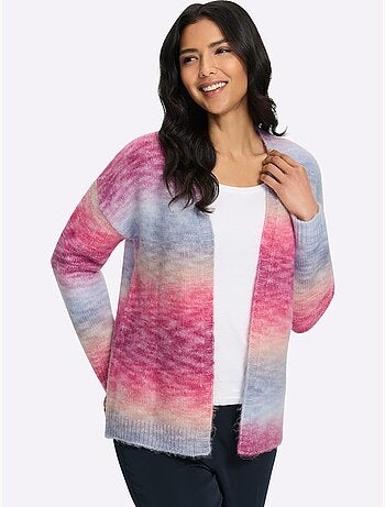 Gilet fil fantaisie doux - taille standard - moda vilona