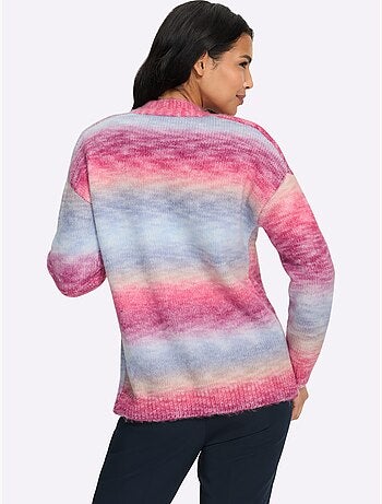 Gilet fil fantaisie doux - taille standard - moda vilona