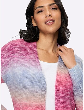 Gilet fil fantaisie doux - taille standard - moda vilona