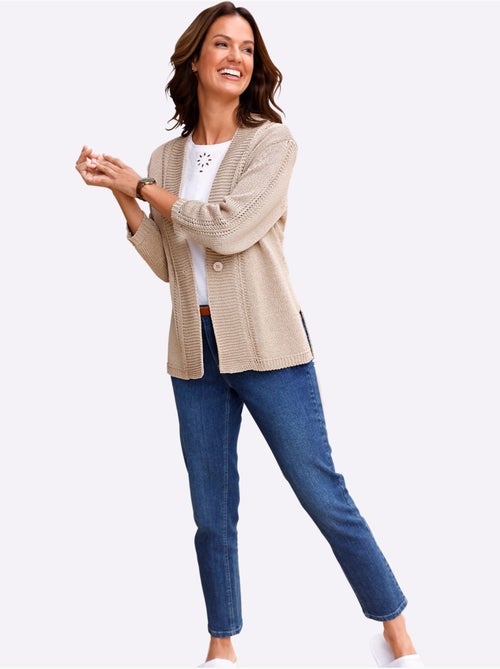Gilet Fil Fantaisie Facile D'entretien - Taille Standard - Witt - Kiabi