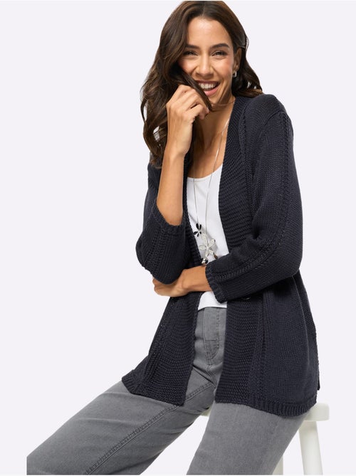 Gilet fil fantaisie facile d'entretien - taille standard - witt - Kiabi Gilet fil fantaisie facile d'entretien - taille standard - witt - Kiabi