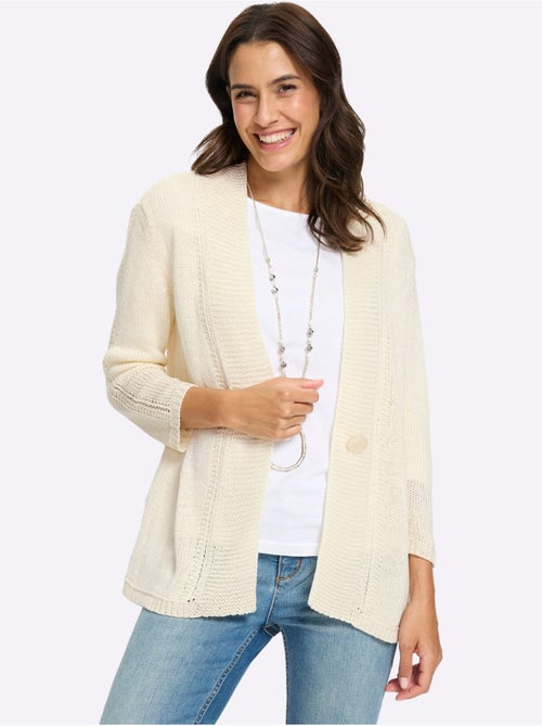 Gilet Fil Fantaisie Facile D'entretien - Taille Standard - Witt - Kiabi Gilet Fil Fantaisie Facile D'entretien - Taille Standard - Witt - Kiabi