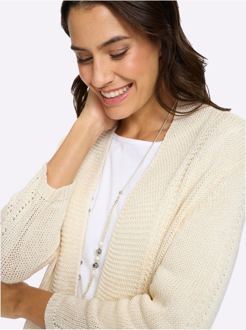 Gilet Fil Fantaisie Facile D'entretien - Taille Standard - Witt - Kiabi Gilet Fil Fantaisie Facile D'entretien - Taille Standard - Witt - Kiabi