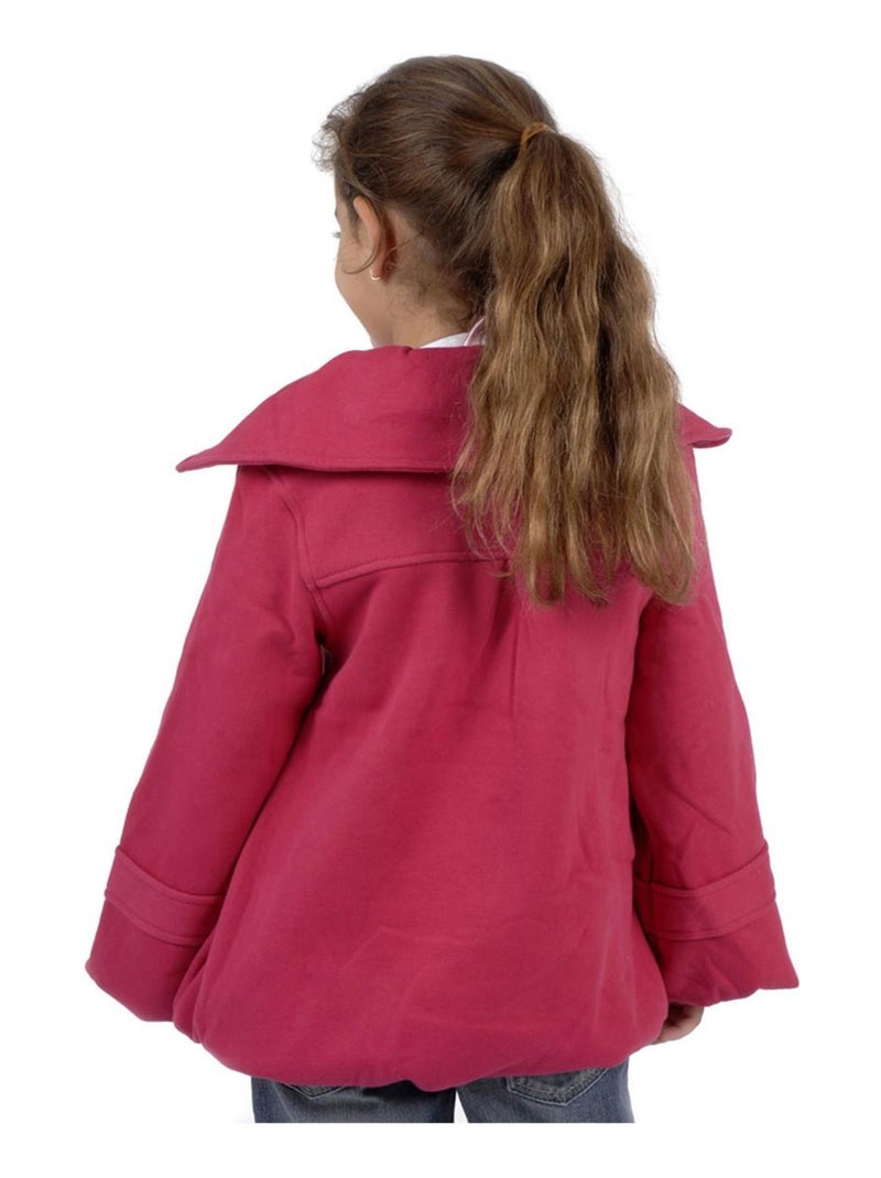 Gilet fille FURAMIE - MISS GIRLY Rose fushia - Kiabi