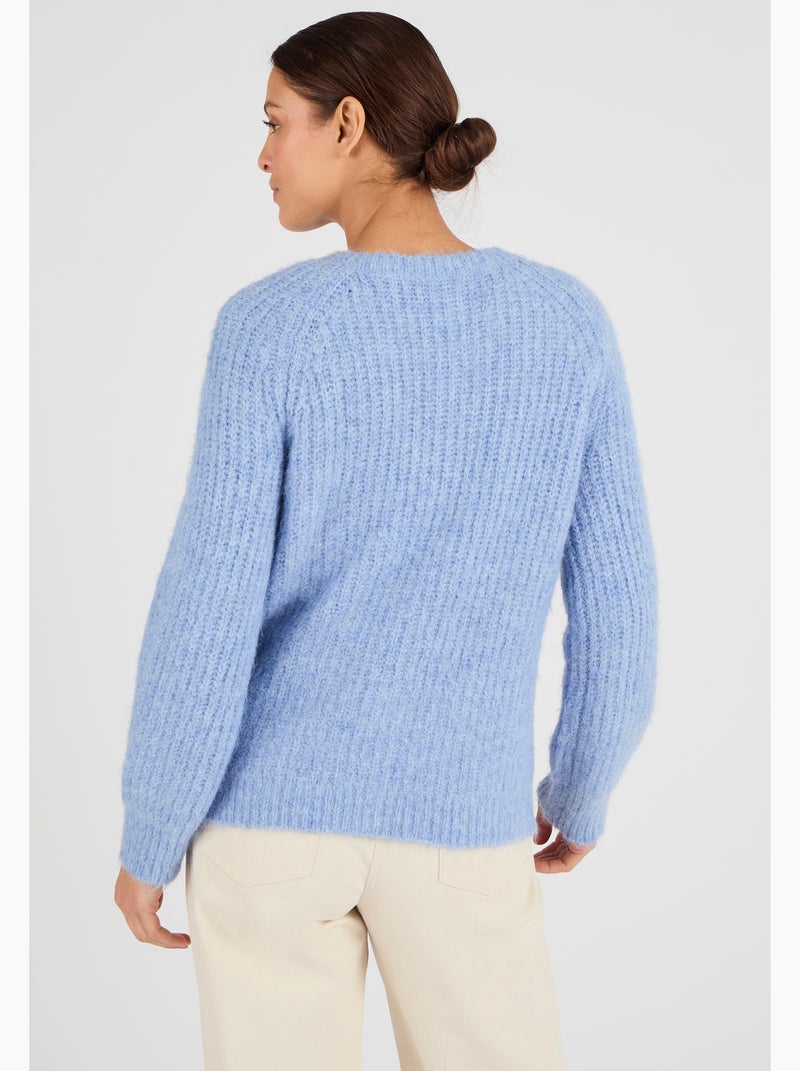 Gilet fils poilus Thermolactyl - Damart Bleu - Kiabi