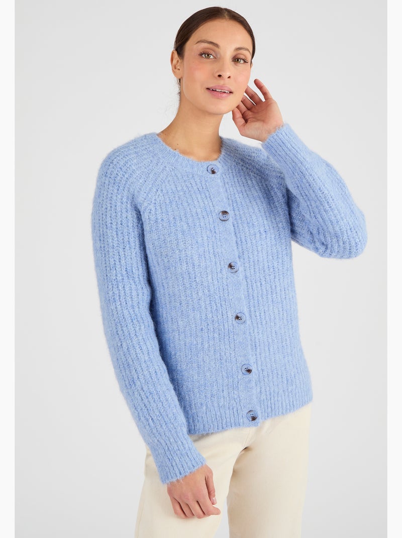Gilet fils poilus Thermolactyl - Damart Bleu - Kiabi