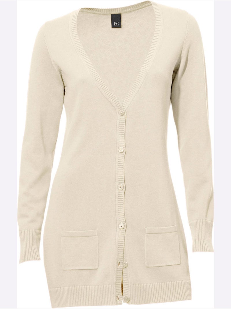 Gilet Fin - Taille Standard - Helline Blanc cassé - Kiabi