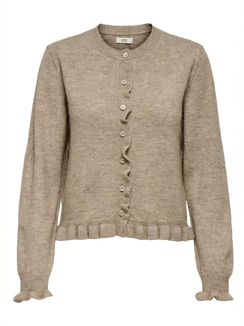 Gilet fin à frisette fantaisie 'JDY' - Kiabi
