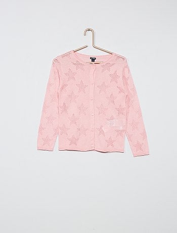 Gilet fin ajouré
