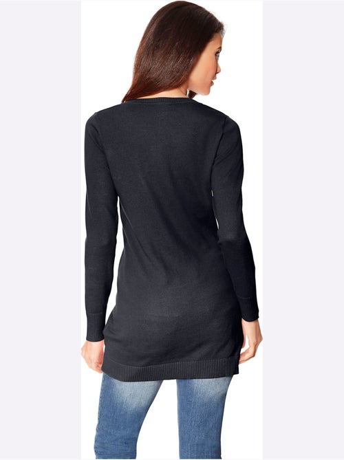 Gilet Fin Basique Incontournable, Détails Côtelés Tendance - Taille Standard - Helline - Kiabi
