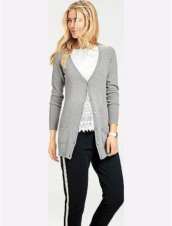 Gilet Fin Basique Incontournable, Détails Côtelés Tendance - Taille Standard - Helline