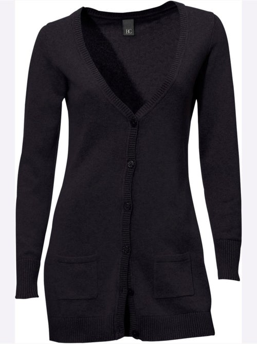 Gilet Fin Basique Incontournable, Détails Côtelés Tendance - Taille Standard - Helline - Kiabi