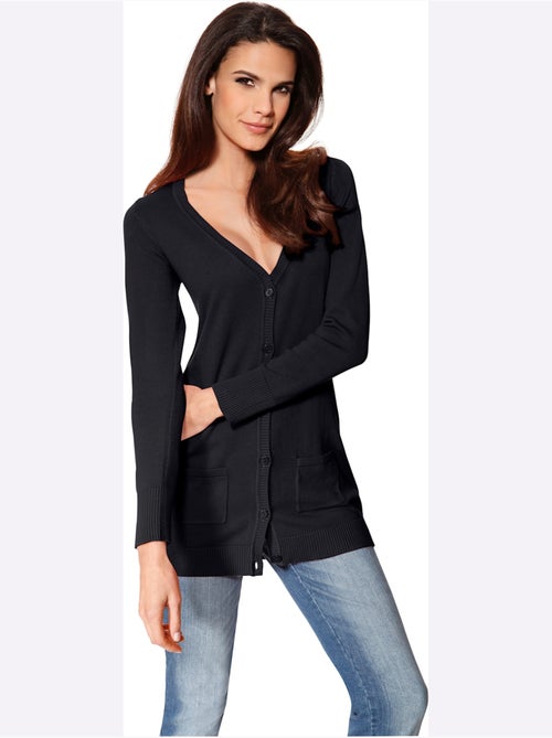 Gilet Fin Basique Incontournable, Détails Côtelés Tendance - Taille Standard - Helline - Kiabi