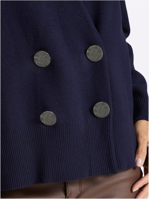 Gilet fin boutons décoratifs - taille standard - helline - Kiabi Gilet fin boutons décoratifs - taille standard - helline - Kiabi
