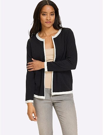 Gilet Fin Finitions Contrastées - Taille Standard - Helline