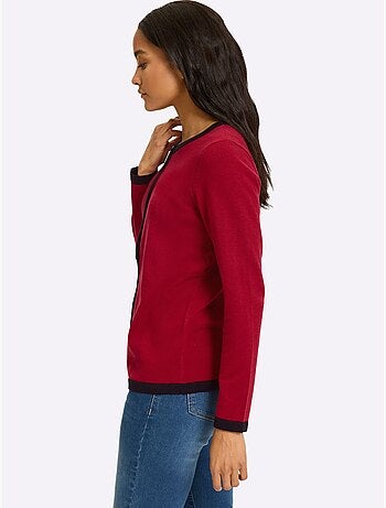 Gilet Fin Finitions Contrastées - Taille Standard - Helline