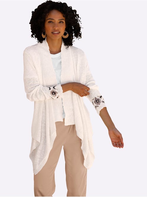 Gilet Fin Imprimé Plaqué Au Dos - Taille Standard - Helline - Kiabi