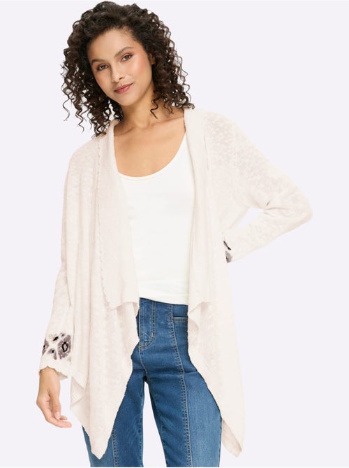 Gilet Fin Imprimé Plaqué Au Dos - Taille Standard - Helline - Kiabi