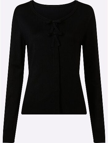 Gilet Fin Nœuds Fantaisie Féminins - Taille Standard - Helline