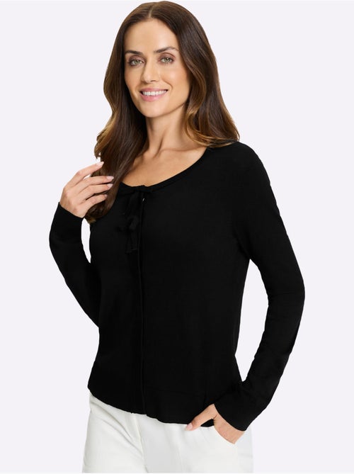 Gilet Fin Nœuds Fantaisie Féminins - Taille Standard - Helline - Kiabi
