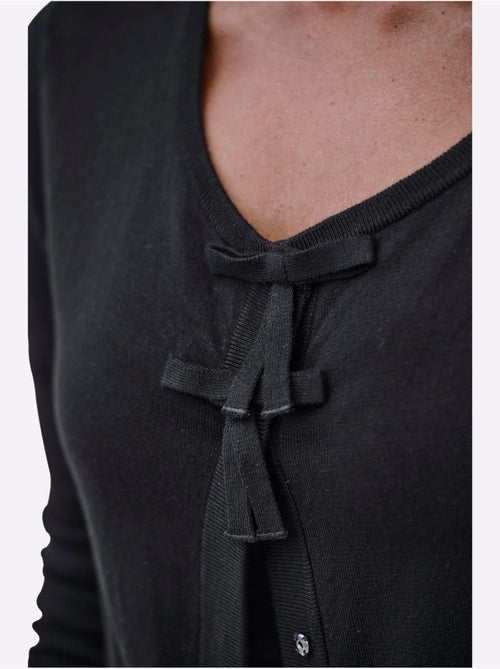 Gilet Fin Nœuds Fantaisie Féminins - Taille Standard - Helline - Kiabi