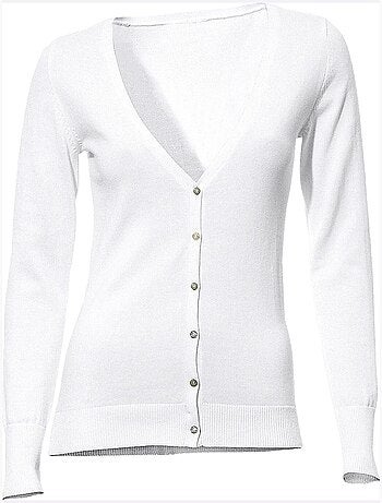 Gilet Fin Style Cardigan - Taille Standard - Helline