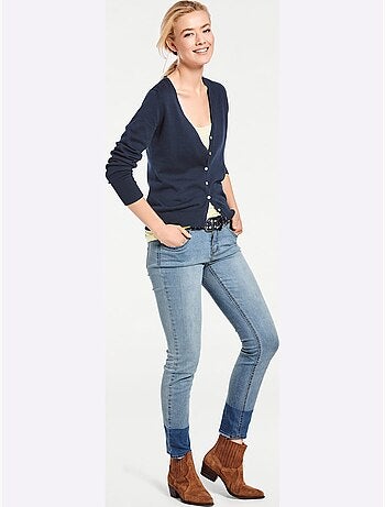 Gilet Fin Style Cardigan - Taille Standard - Helline