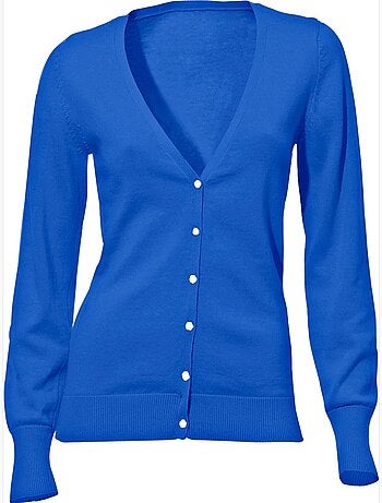 Gilet Fin Style Cardigan - Taille Standard - Helline