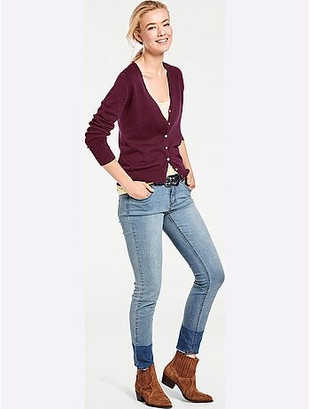 Gilet Fin Style Cardigan - Taille Standard - helline