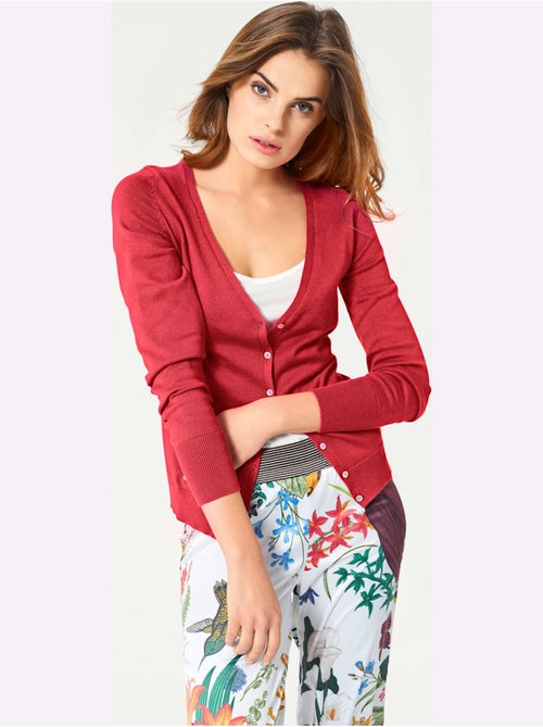 Gilet Fin Style Cardigan - Taille Standard - helline - Kiabi