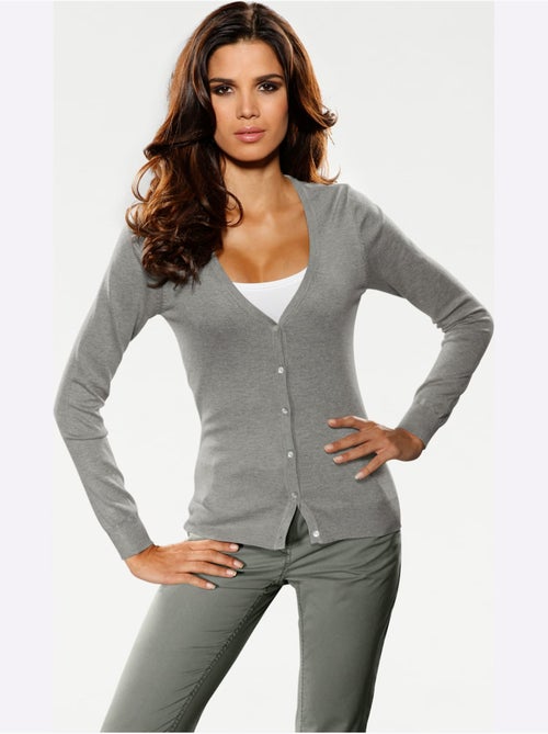 Gilet Fin Style Cardigan - Taille Standard - Helline - Kiabi
