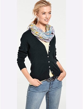 Gilet Fin Style Cardigan - Taille Standard - Helline
