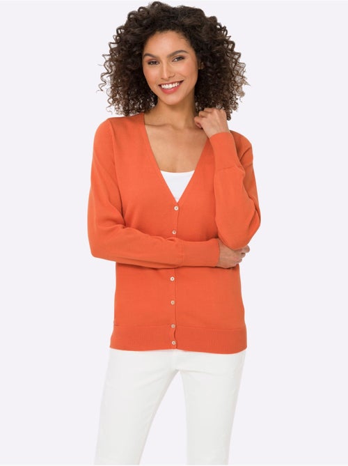 Gilet Fin Style Cardigan - Taille Standard - helline - Kiabi