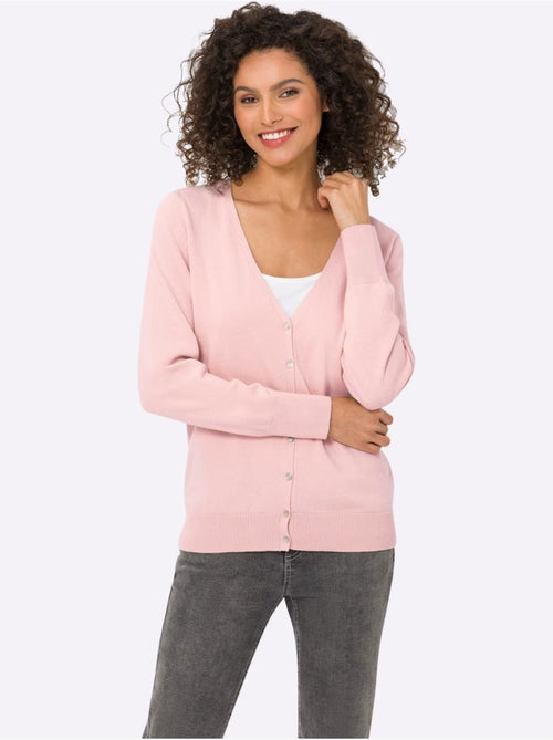 Gilet Fin Style Cardigan - Taille Standard - Helline - Kiabi