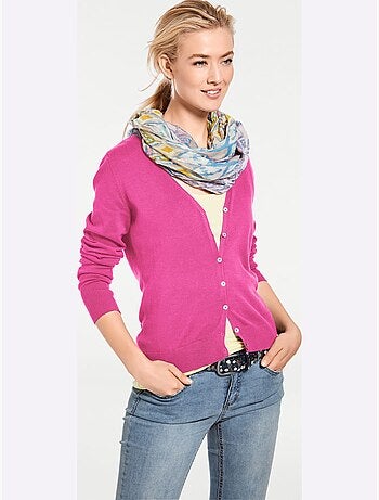 Gilet Fin Style Cardigan - Taille Standard - Helline
