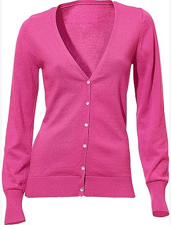 Gilet Fin Style Cardigan - Taille Standard - Helline