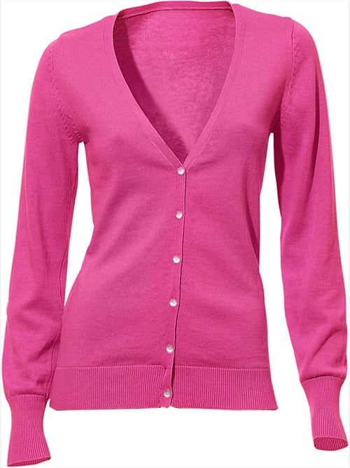 Gilet Fin Style Cardigan - Taille Standard - helline - Kiabi