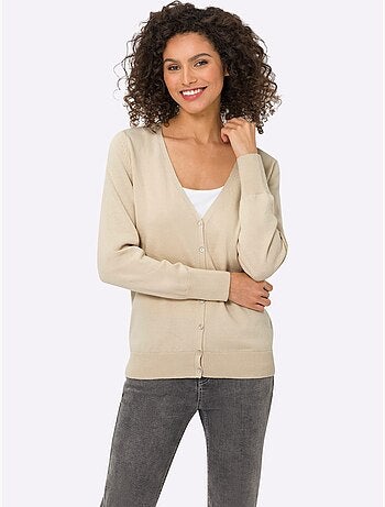 Gilet Fin Style Cardigan - Taille Standard - Helline