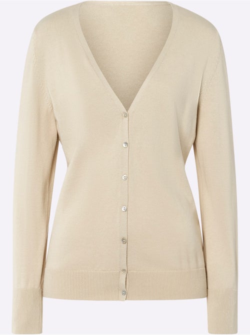 Gilet Fin Style Cardigan - Taille Standard - Helline - Kiabi