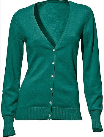 Gilet Fin Style Cardigan - Taille Standard - Helline