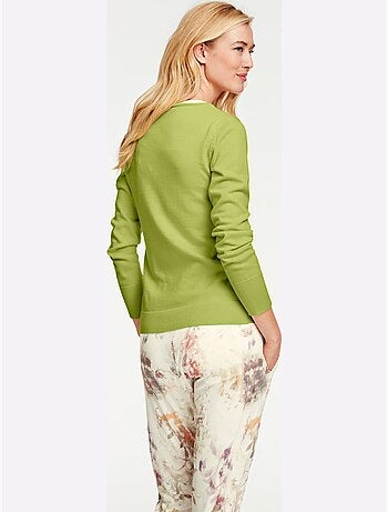 Gilet Fin Style Cardigan - Taille Standard - Helline