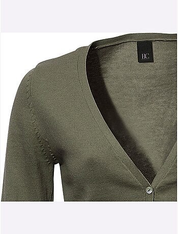 Gilet Fin Style Cardigan - Taille Standard - Helline