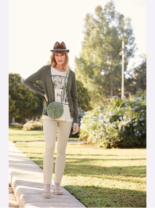 Gilet Fin Style Cardigan - Taille Standard - helline - Kiabi
