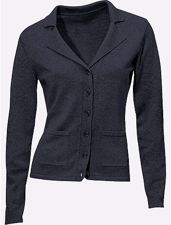 Gilet Fin Superbe Basique Avec Poches Plaquées - Taille Standard - helline