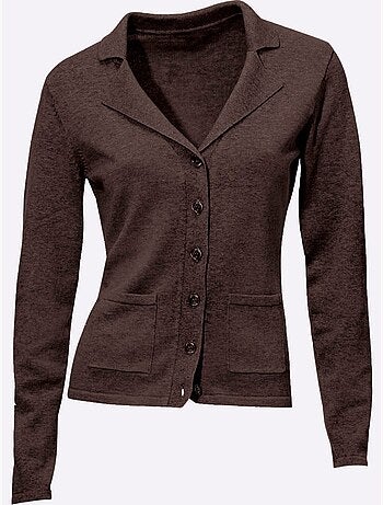 Gilet Fin Superbe Basique Avec Poches Plaquées - Taille Standard - helline