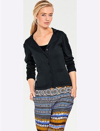 Gilet Fin Superbe Basique Avec Poches Plaquées - Taille Standard - helline