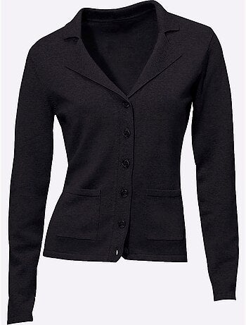 Gilet Fin Superbe Basique Avec Poches Plaquées - Taille Standard - helline