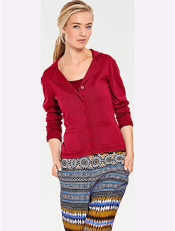 Gilet Fin Superbe Basique Avec Poches Plaquées - Taille Standard - helline