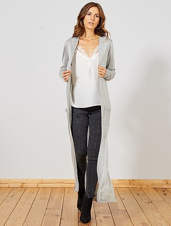 Gilet fin très long
